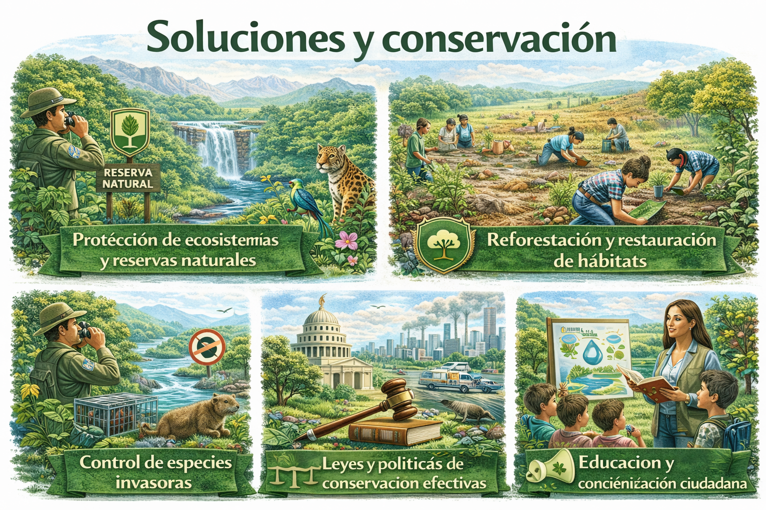 Soluciones para la biodiversidad