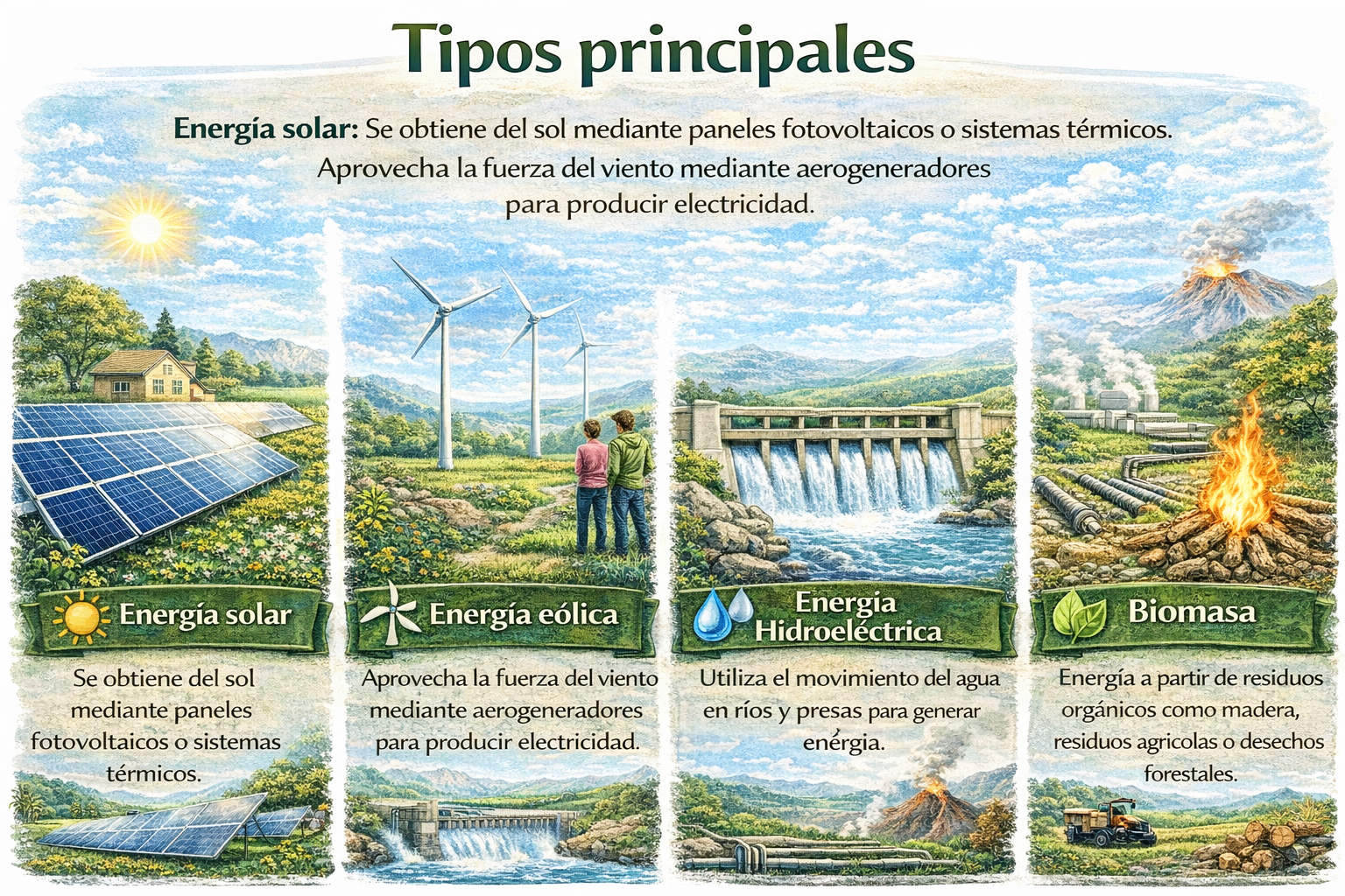 Tipos de energías renovables