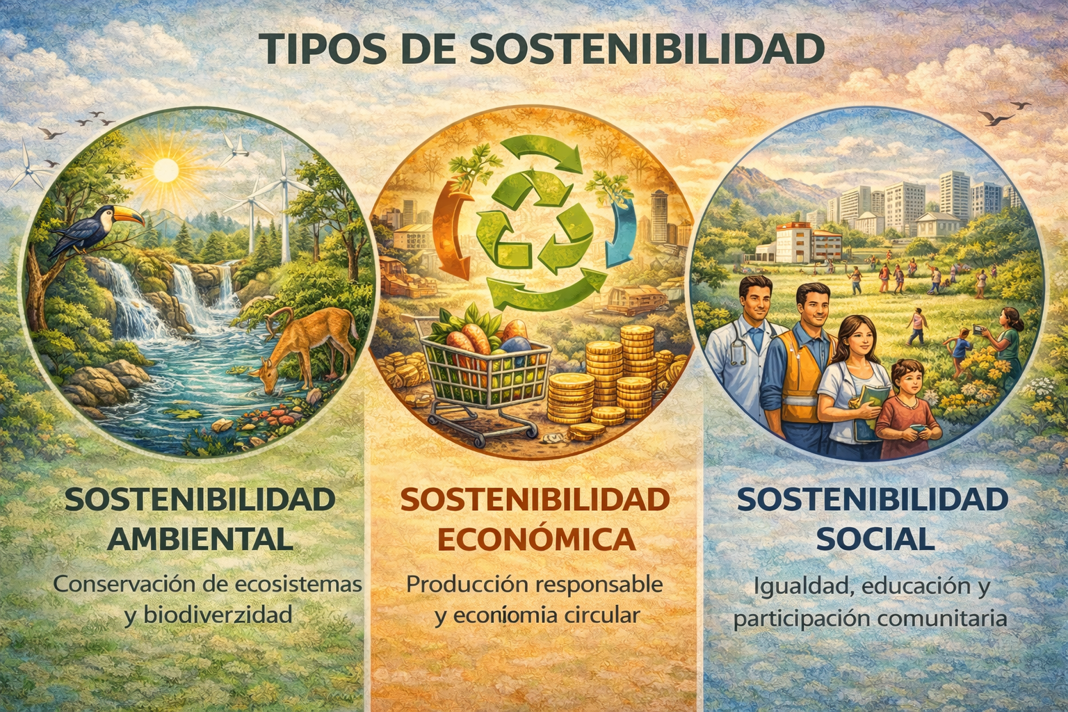 Tipos de sostenibilidad